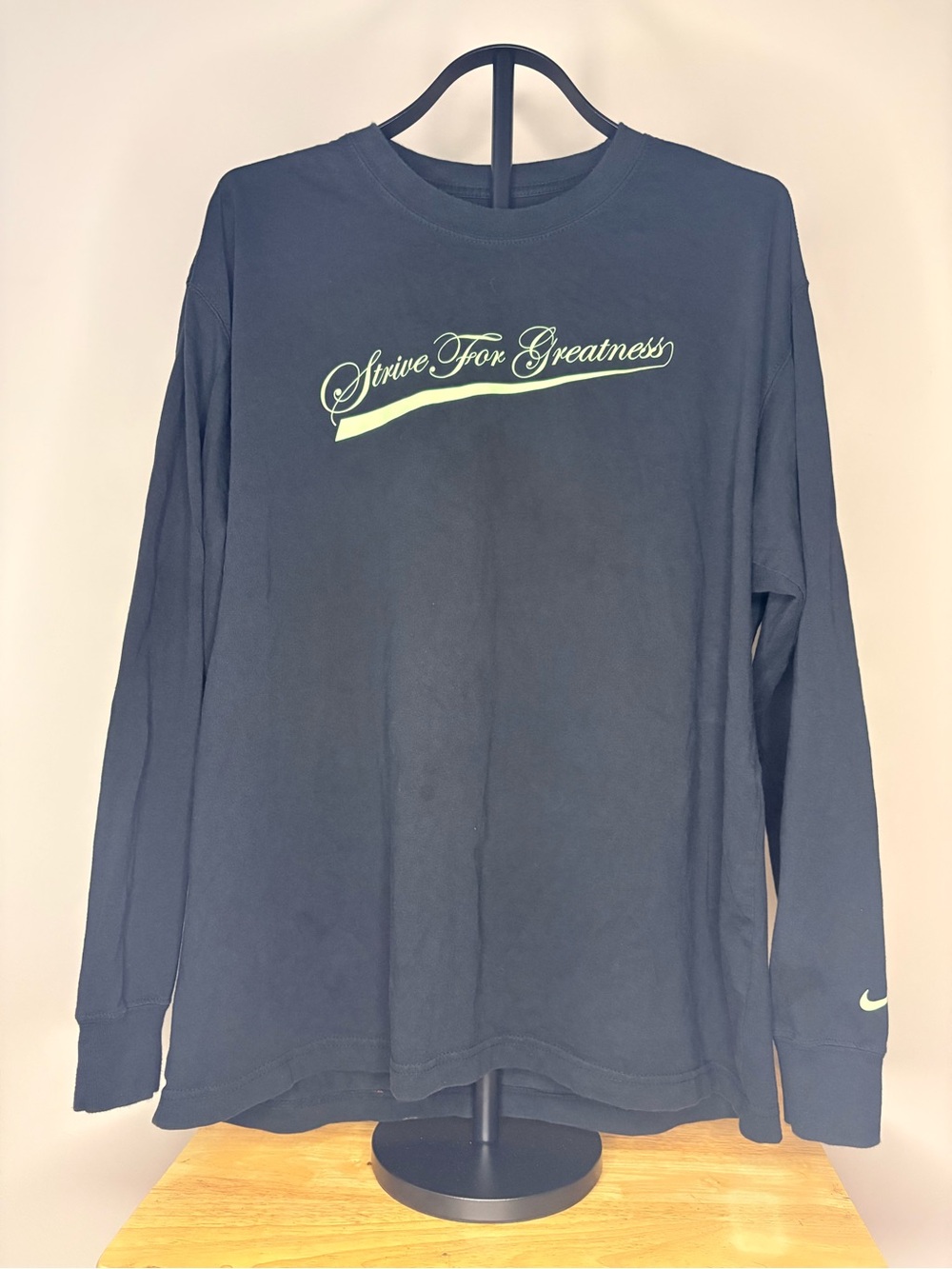 Nike LeBron Lion Strive for Greatness Long-Sleeve T-shirt Size Large